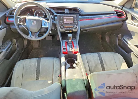 2019 Honda Civic Lx from USA, damaged, VIN 19XFC2F67KE048081